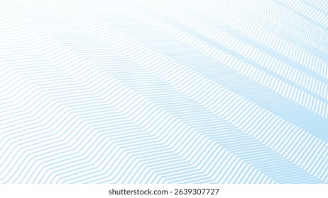 Blue zig zag stripes line pattern seamless abstract background