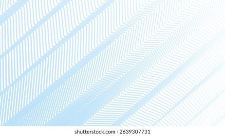 Blue zig zag stripes line pattern seamless abstract background