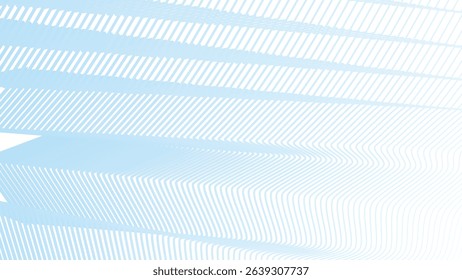 Blue zig zag stripes line pattern seamless abstract background