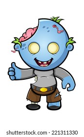 Blue Zombie - Thumbs Up