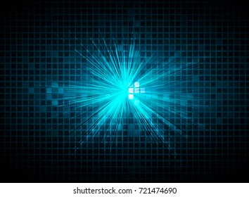 blue zoom abstract background vector