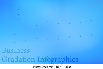 infografías, gráficos, gráficos y tablas de base azul