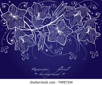 bluebell flowers background