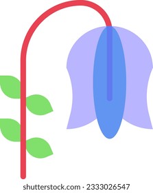 Imagen del icono azul. Adecuado para aplicaciones móviles.