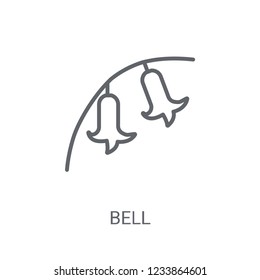 Bluebell icon. Trendy Bluebell logo concept on white background from Nature collection. Suitable for use on web apps, mobile apps and print media.