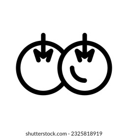 Blueberries Icon Vector Symbol Design Illustration