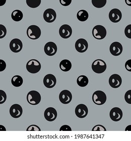 Blueberries vector illustration seamless pattern. Vector templates for card, poster, flyer, banner and other use.Wrapping paper,textile,fabric.