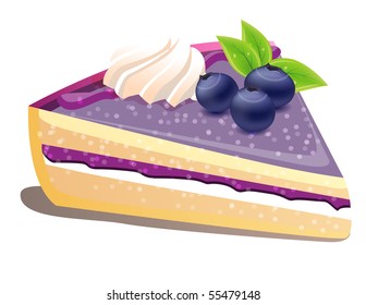 Blueberry cake