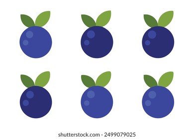 Blueberry Color Art Illustration Beauty
