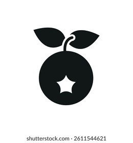 Blueberry icon symbolizes sweet nutrition, antioxidant-rich fruit, and healthy snacking moments.