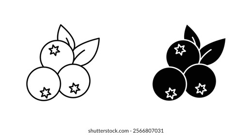 Blueberry icons pack for apps and web UI designs