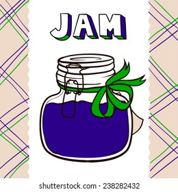 Blueberry jam