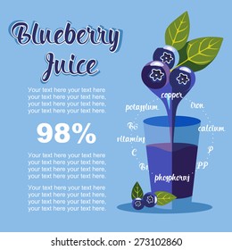 blueberry  juice