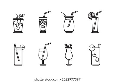 The  Blueberry Lemonade Minimalist Art