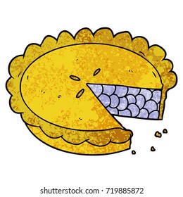 blueberry pie cartoon