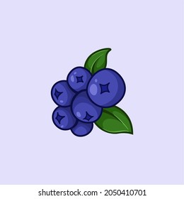 blueberry vector design, simple vector blueberry