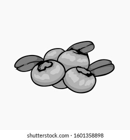 Blueberry Vector Greyscale mode for all purpose