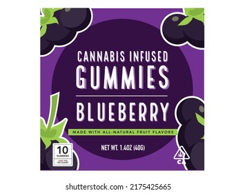 Blueberry Vector Label design packaging minimalist classic modern-version2