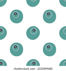 Blueberry. Winter festival seamless pattern. Abstract berries background. 