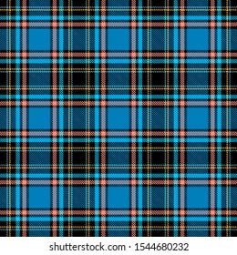 Blue,Black,Pink and Yellow Tartan Plaid Scottish Seamless Pattern. Texture from tartan, plaid, tablecloths, shirts, clothes, dresses, bedding, blankets and other textile.