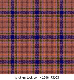 Blue,Brown,Green and Orange Tartan Plaid Scottish Seamless Pattern. Texture from tartan, plaid, tablecloths, shirts, clothes, dresses, bedding, blankets and other textile.
