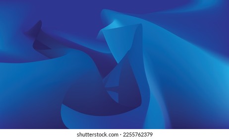 bluecolor tone background with dynamic mesh gradient 03