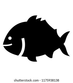 
Bluefin trevally fish is sea animal 
