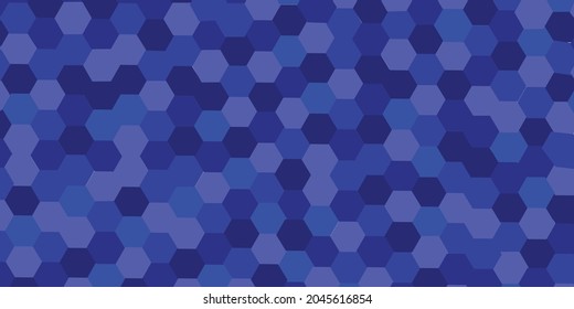 Bluegray Background with Polygon Pattern,Vector