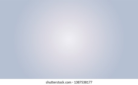 Blue-gray gradient abstract background. Blurred smooth gray color, bright light effect holographic, silver graphic soft design wallpaper, vector illustration