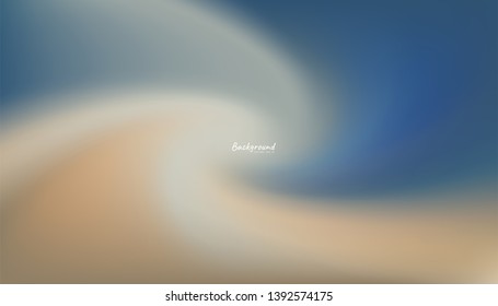 Blue-gray gradient abstract background. Blurred smooth gray color, bright light effect holographic, silver graphic soft design wallpaper, vector illustration