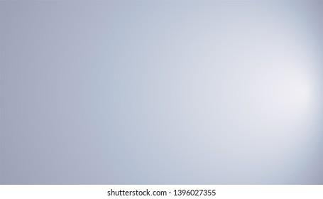 Blue-gray gradient abstract background. Blurred smooth gray color, bright light effect holographic, silver graphic soft design wallpaper, vector illustration