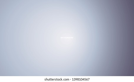 Blue-gray gradient abstract background. Blurred smooth gray color, bright light effect holographic, silver graphic soft design wallpaper, vector illustration