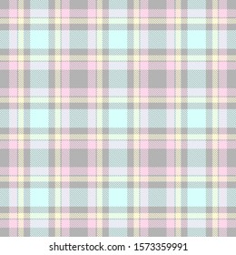 Blue,Gray,Pink and Yellow Tartan Plaid Scottish Seamless Pattern. Texture from tartan, plaid, tablecloths, shirts, clothes, dresses, bedding, blankets and other textile.