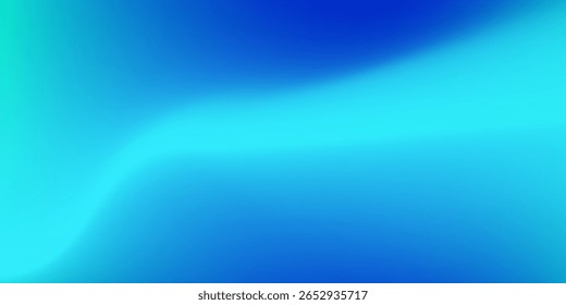 Blue-green abstract gradient studio room  abstract background pattern illustrations walls and floor reflect neon lights  dark tones wave modern good nice simple  art