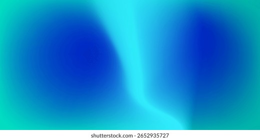 Blue-green abstract gradient studio room  abstract background pattern illustrations walls and floor reflect neon lights  dark tones wave modern good nice simple
