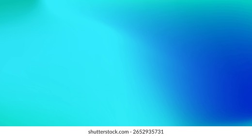 Blue-green abstract gradient studio room  abstract background pattern illustrations walls and floor reflect neon lights  dark tones wave modern good nice simple  art modern line