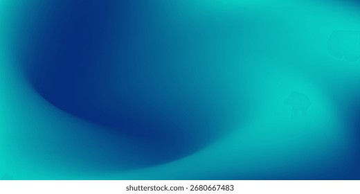 Azul-verde abstrato gradiente sala de estúdio abstrato fundo padrão paredes e piso refletir luzes de néon moderno abstrato