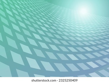 Blue-green digital space texture background