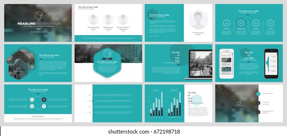 Blue-green elements of infographics on a white background. Use in presentation templates, flyer and leaflet, corporate report, marketing, advertising, annual report and banner.