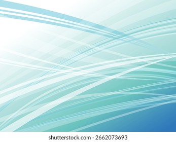 Blue-green gradient abstract background material