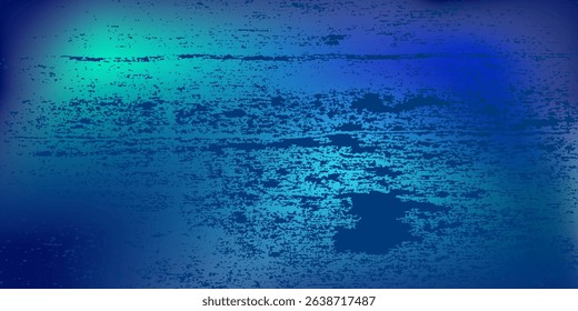 Blue-green gradient background, grunge, abstract background pattern, vector design in eps 10.