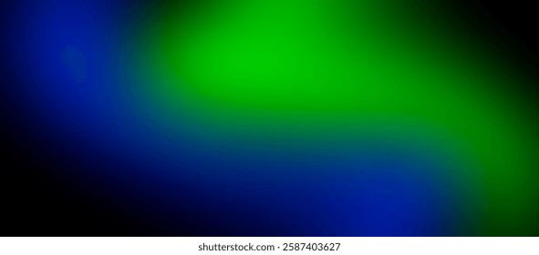 Blue-green gradient studio with neon reflections, abstract patterns, dark tones, futuristic digital speed, and connected technology vibes.