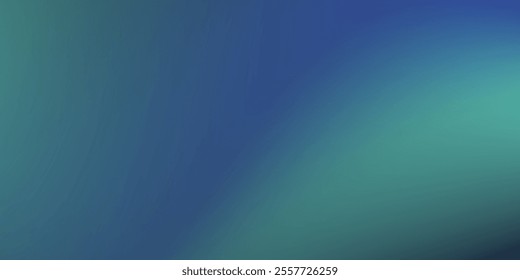 Blue-green gradient studio room, abstract background pattern, walls and floor reflect neon lights, dark tones and feel speed vector eps 10