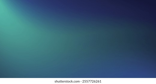 Blue-green gradient studio room, abstract background pattern, walls and floor reflect neon lights, dark tones and feel speed vector eps 10