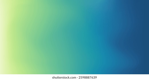 Blue-green gradient studio room, abstract background pattern, walls and floor reflect neon lights, dark tones and feel  speed of digital technology connected blue-green background. Future technology.