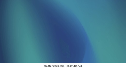 Blue-green gradient studio room, abstract background pattern, walls and floor reflect neon lights, dark tones and feel speed of digital technology connected blue-green background. 