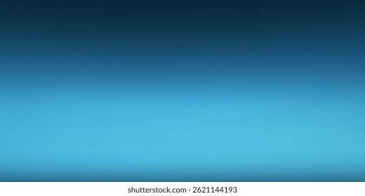 Blue-green gradient studio room, abstract background pattern, walls and floor reflect neon lights, dark tones and feel  speed of digital technology connected blue-green background. Future technology.