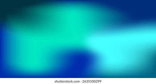 Sala de estudio degradado azul-verde, patrón de fondo abstracto, paredes y piso reflejan luces de neón, tonos oscuros y sienten la velocidad de la tecnología digital conectada fondo azul-verde. Tecnología del futuro.