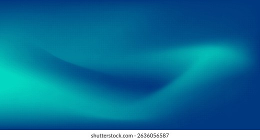 Sala de estudio degradado azul-verde, patrón de fondo abstracto, paredes y piso reflejan luces de neón, tonos oscuros y sienten la velocidad de la tecnología digital conectada fondo azul-verde. Tecnología del futuro.