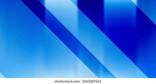 Blau-grüner Farbverlauf Studioraum, abstraktes Hintergrundmuster, Wände und Boden reflektieren Neonlichter, dunkle Töne und das Gefühl Geschwindigkeit der digitalen Technologie verbunden blau